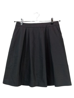 HALLHUBER High Waist Rock Damen Rock Gr. DE 38 schwarz Casual-Look