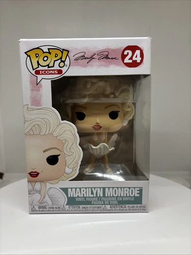 Funko Pop! Marilyn Monroe Icons #24 White Dress Vinyl Figure