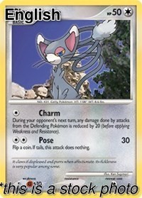 Glameow [ DM - Diamond and Pearl 83/130]