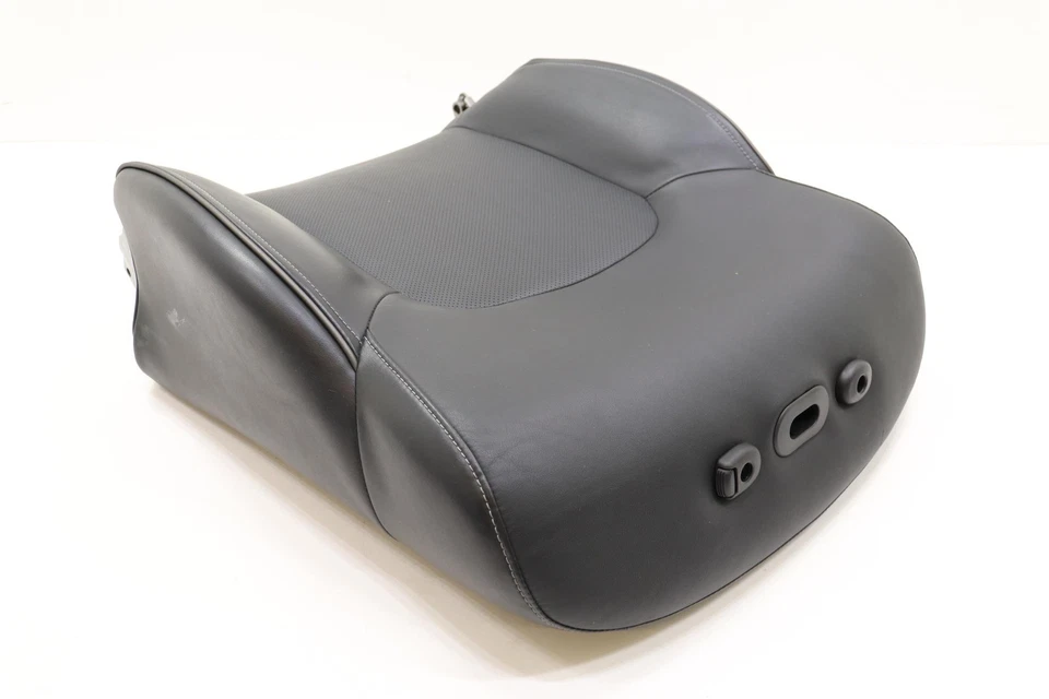 2014-2024 INFINITI QX80 ASIENTO DELANTERO DERECHO CUBIERTA DE COJÍN SUPERIOR FABRICANTE DE EQUIPOS ORIGINALES NEGRO_G Foto 3 de 4