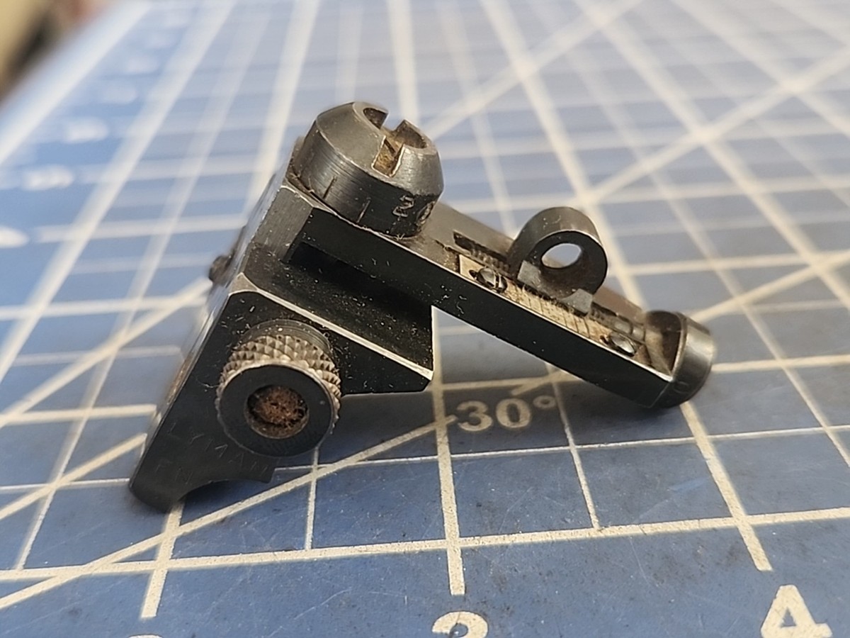 Vintage LYMAN 48 FN Receiver Peep Sight For FN Mauser & Husqvarna