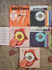 Lot 5 Rock 45's The Rolling Stones