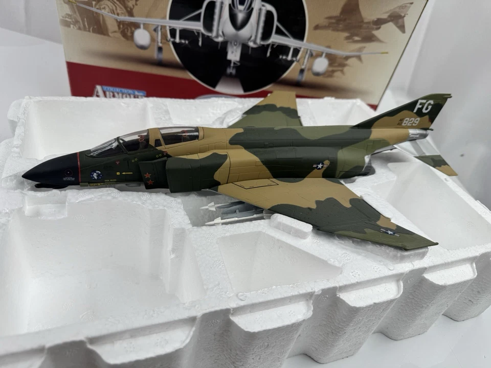 Rare Find Franklin Mint / Armour F-4 Phantom U.S Air Force MIG KILLER, 1:48 - Image 2 of 4