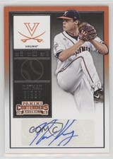 2015 Panini Contenders College Ticket Nathan Kirby (Looking Forward) Auto 0f8