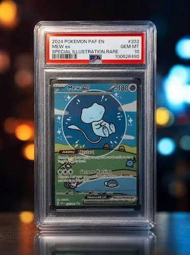 Mew  EX 232/091  - PSA 10 (Paldean Fates)