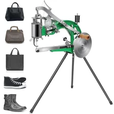 Leather Sewing Machine Handheld Shoe Repair Heavy Duty Metal Manual Cobbler S