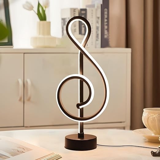 LED Table Lamp – Elegant Acrylic Decorative Bedside Light with Warm Ambient