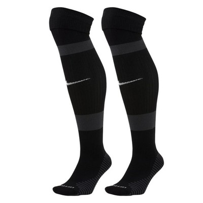 NIKE Youth Matchfit Over The Calf Soccer Socks sz S Small (3Y-5Y) Black