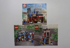 LEGO® 31050 Creator 3 In 1 Corner Deli Instruction Manuals Only!