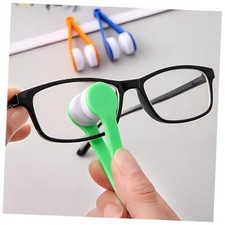 8 Pcs Mini Eyeglass Cleaner Kit, Microfiber Glasses Cleaning Clip with Soft