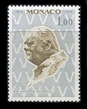 Monaco: 1974 Winston Churchill Centennial (912) MNH