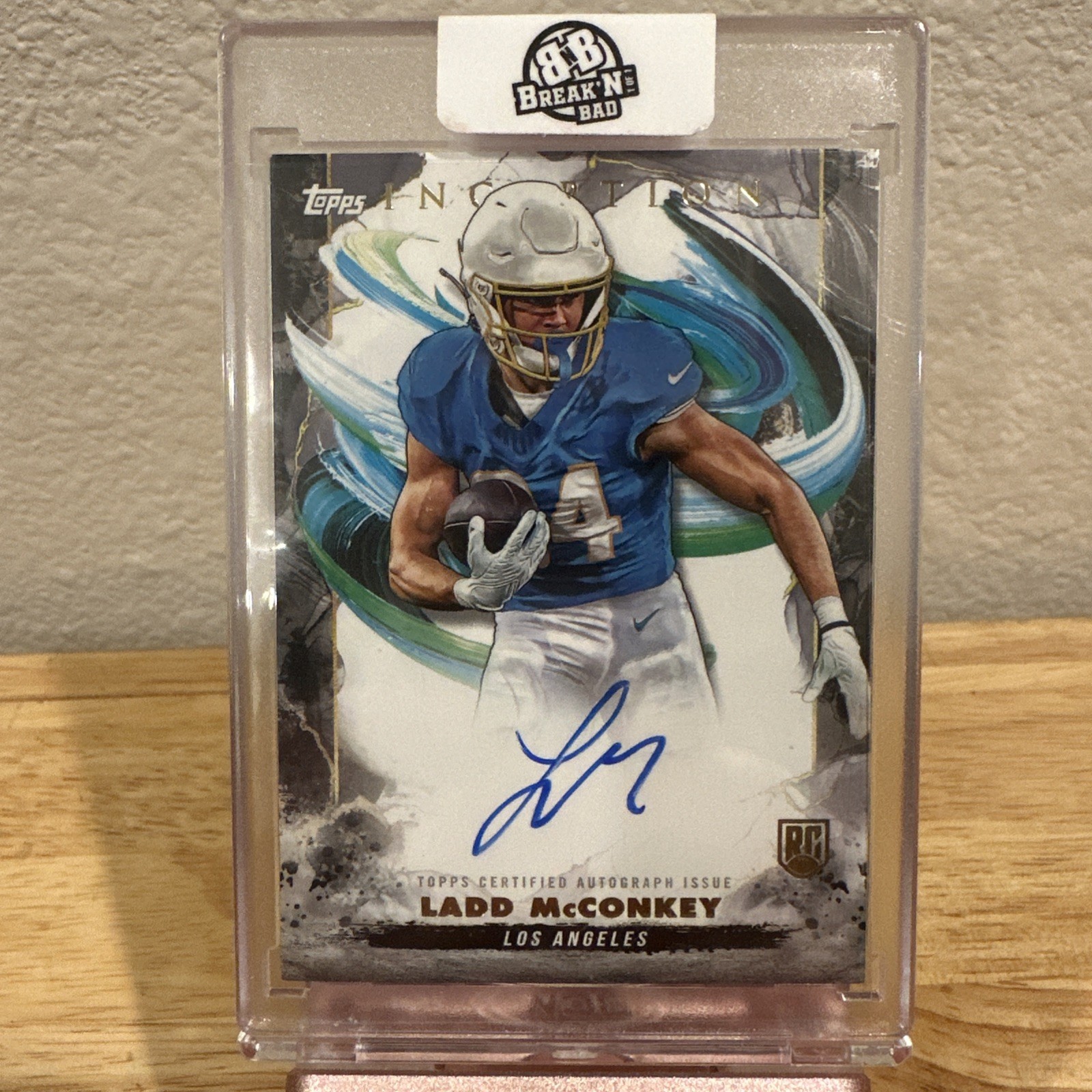 2024 Topps Inception - Rookie Autographs Ladd McConkey #RA-LM (AU, RC)