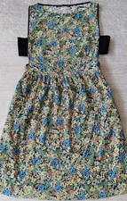 ZARA Dress Size 14 L Floral Fit & Flare floral Flattering Party Holiday TP62