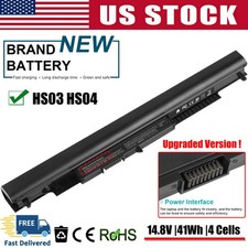   Upgraded HS04 HS03 Battery For HP 807956-001 807957-001 807612-421 TPN-C125