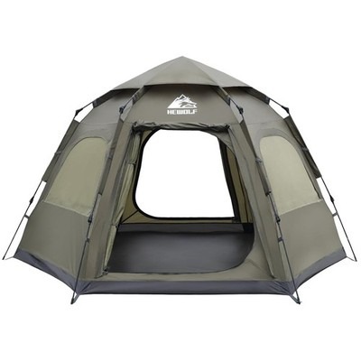 Pop Up Tent with Fiberglass Poles for Easy Assembly