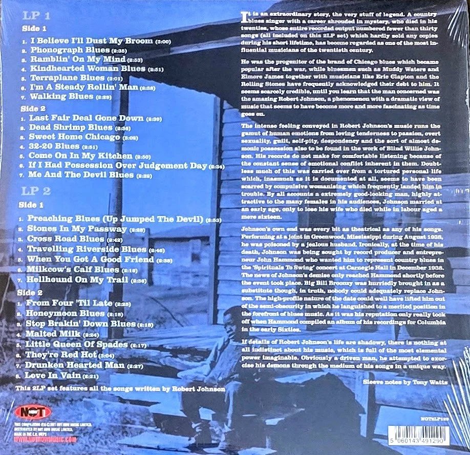 ROBERT JOHNSON THE COMPLETE COLLECTION - 180-GRAM VINYL 2-LP SET " NEW, SEALED " - Image 2 of 2