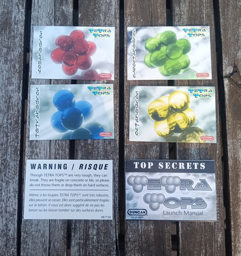Tetra Tops Trading Cards & Launch Manual