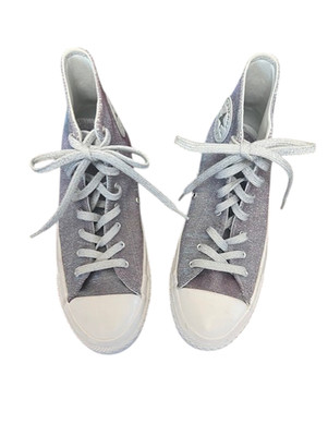 Converse Wmns 8.5 High Top Sneaker Chuck Taylor All Star Starware Gradient Glit