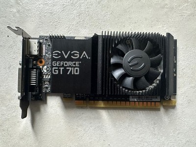 EVGA GeForce GT 710 2GB DDR3 Low Profile GPU HDMI DVI Video Card 02G-P3-3713-KR