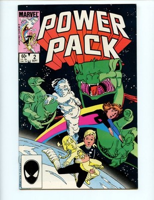 Power Pack #2 1984 Marvel Comics VF Comic Book Direct