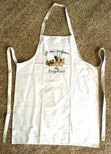 CHEZ FRAGONARD FRENCH RIVIERA PERFUME CO. CHEF`S APRON