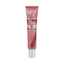 No7 Restore Renew Face Neck Serum - Anti-Aging, Deep Wrinkles, 1 fl oz