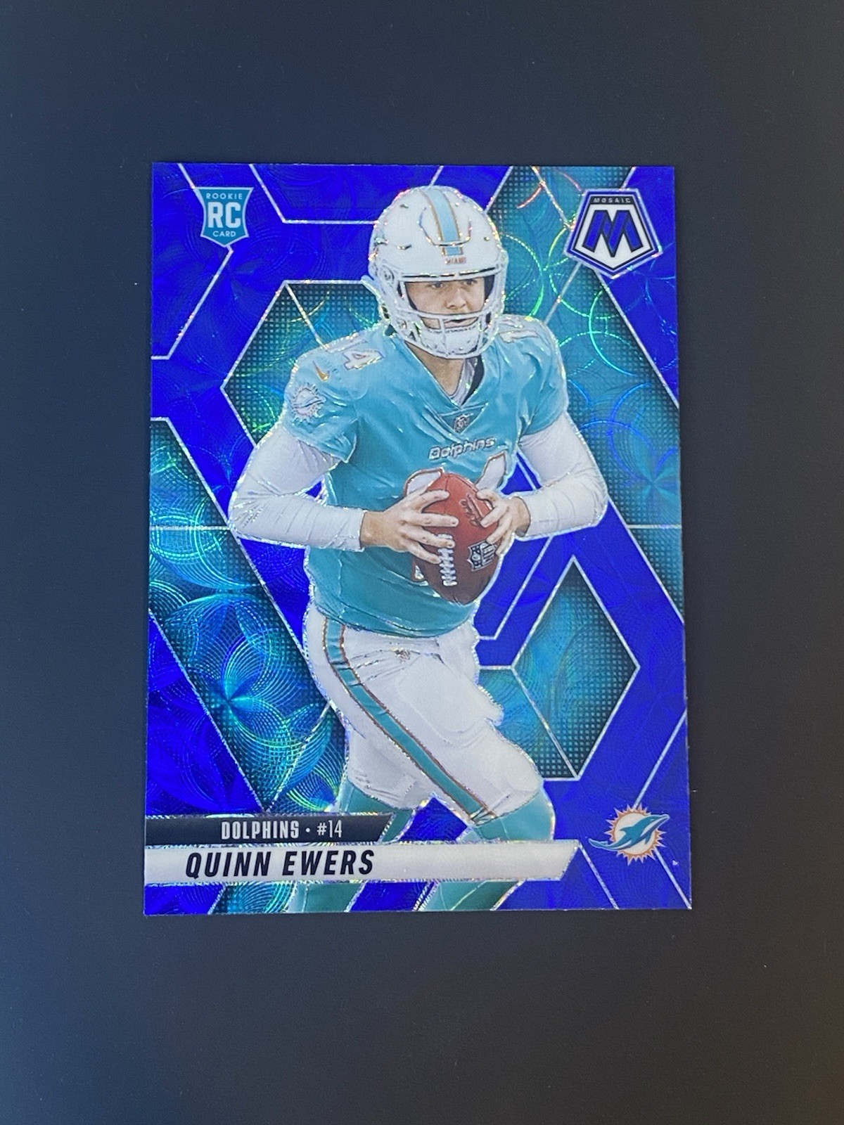 2025 PANINI MOSAIC QUINN EWERS BLUE SCOPE PRIZM RC #308