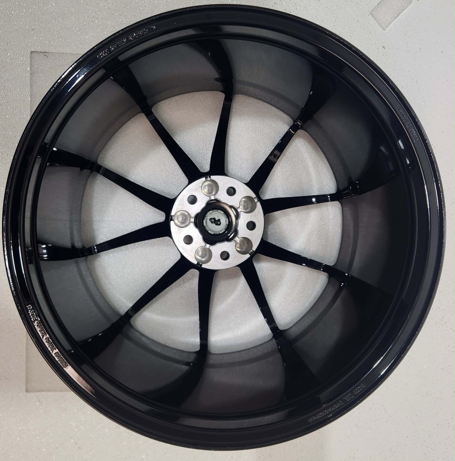 20” FERRARI 812 SUPERFAST F12 TDF SF90 RIMS WHEELS FACTORY OEM GLOSS Black  🔥🔥