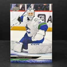 2024-25 Upper Deck Series 1 Base #177 Thatcher Demko - Vancouver Canucks