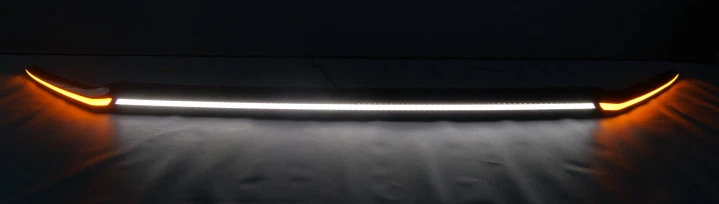 Rejilla delantera LED para Honda CR-V CRV 2023+ DRL luz de circulación diurna con lámpara giratoria Foto 2 de 3