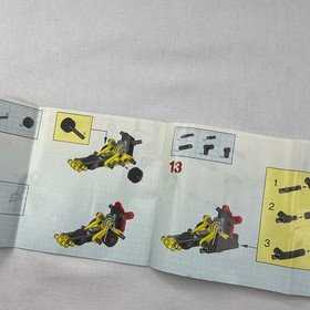 LEGO Technic 1999 Hydro Racer Booklet Air Boat