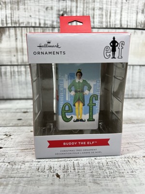 Hallmark 2021 Movie VHS Cassette Buddy The Elf Christmas Ornament Original Box