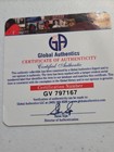 Randy Johnson Signed Baseball Globe Authentics COA Autograph  — photo 3