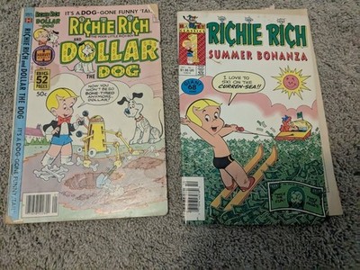 2 Richie Rich Comics in good Condition