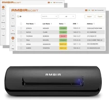 AMBIR ImageScan Pro DS687-A3P Duplex ID Card Scanner USB NEW OPEN BOX
