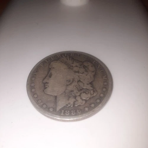 vintage Antique 1886 O Morgan Silver Dollar 90% Silver good coin good date