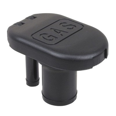 Perko Combination Vented Gas Fill/Tank F/1-1/2'' Hose - Straight Neck 1319DPGBlac