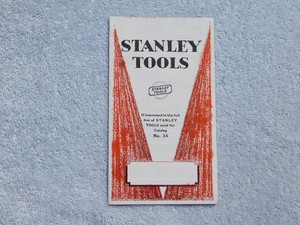 c. 1950 Stanley Pocket Catalog - Woodworking Tools, Hardware & Electric Tools