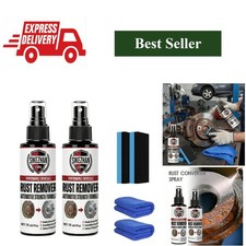 SIKEZHAN Car Rust Remover Spray Kit Iron Dust Cleaner for Wheels Metal
