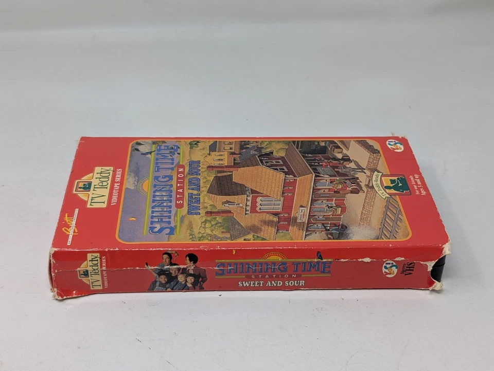TV Teddy Shining Time Station VHS Tape 1993 Sweet And Sour - Thomas Percy Carlin - Image 4 of 4