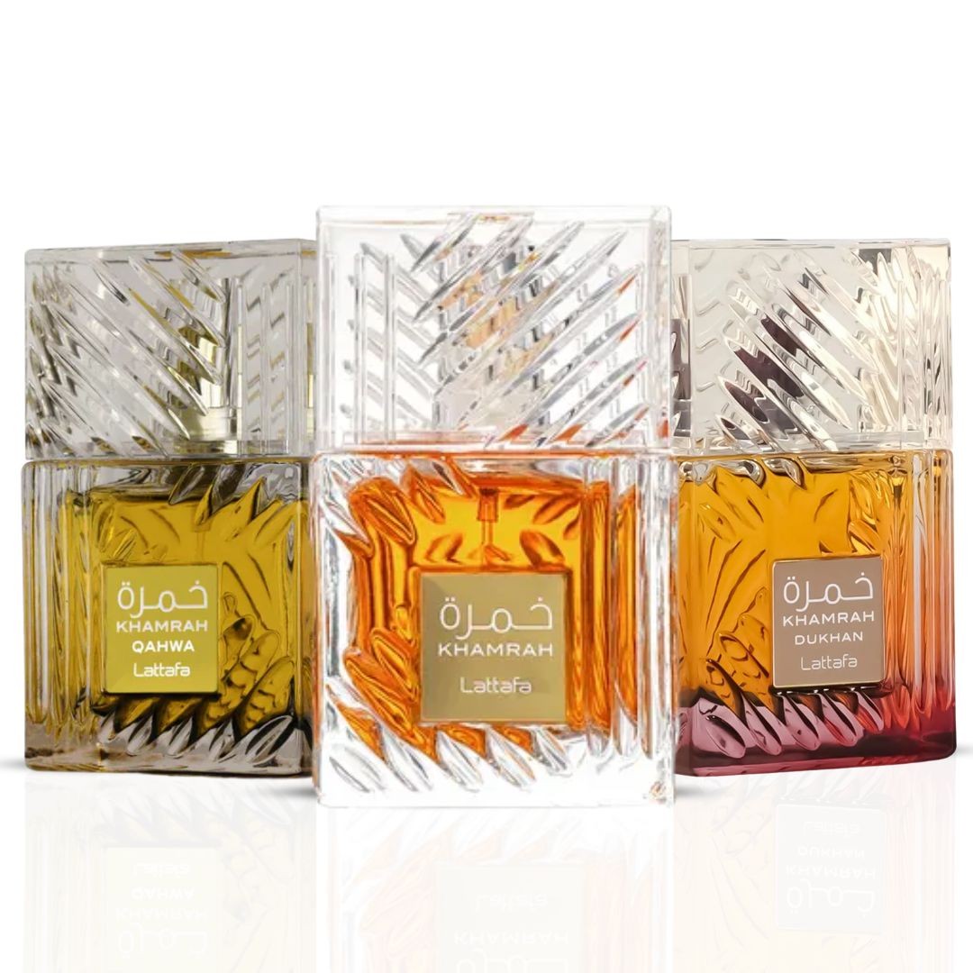 Khamrah, Khamrah Qahwa & Khamrah Dukhan EDP Sprays 100ML by