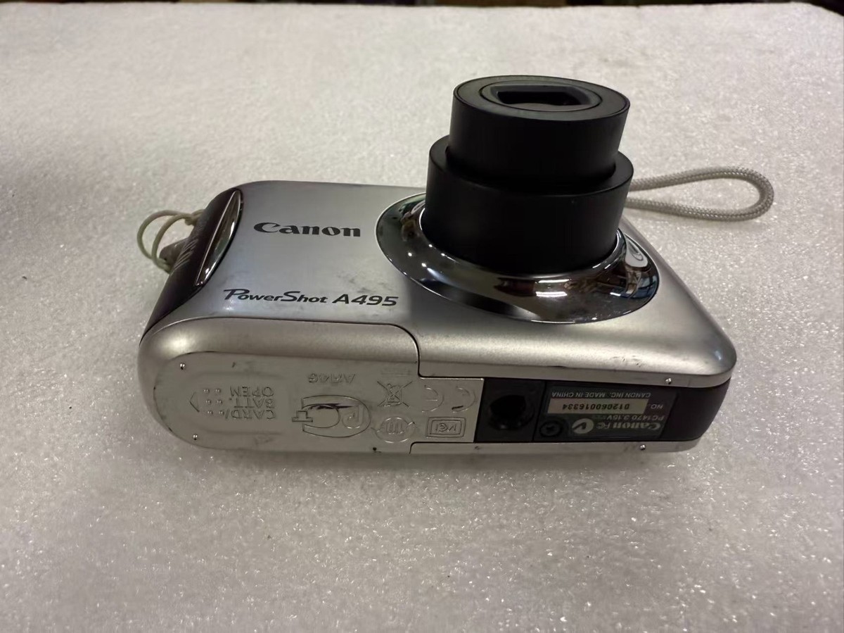 Canon Camera Digital PowerShot A495 | eBay 10.0MP with : com 3.3x 