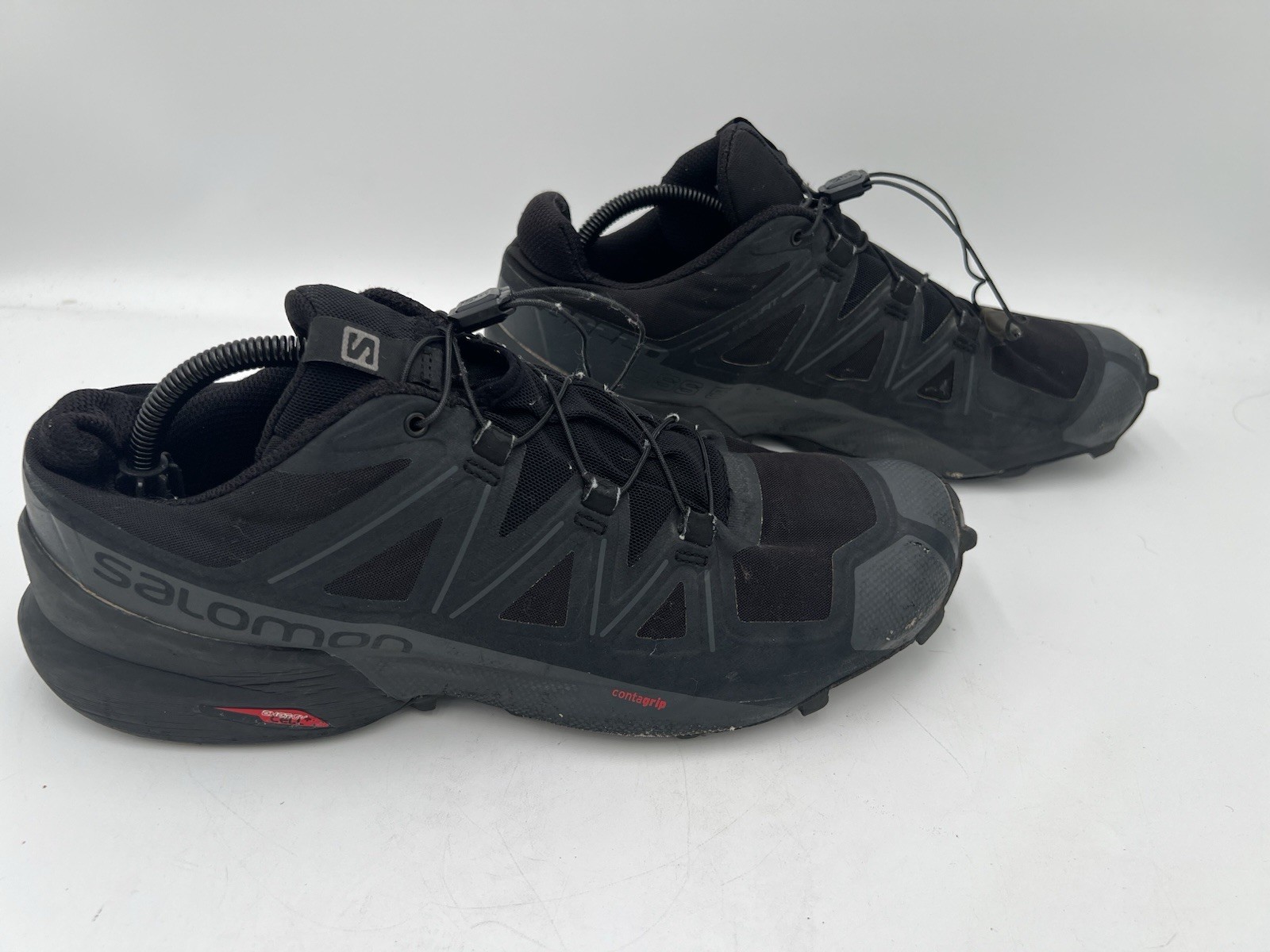 Scarpe da trail running Salomon Speedcross 5 GTX Gore Tex nere da uomo taglia 10 5