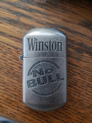 Vintage Winston ''No Bull'' Refillable Novelty Lighter