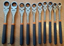 Matco Tools Srfm102pa 10 Piece Ratcheting Flex Head 12 Point Wrench Set Metric Matco Tools Srfm102pa 10 Piece Ratcheting Flex Head 12 Point Wrench Set Metric