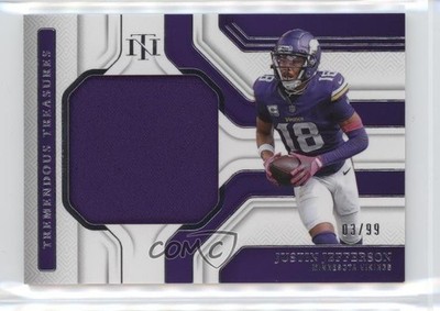 2024 Panini National Treasures Tremendous 3/99 Justin Jefferson #TTS-JJN 6fs
