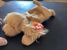 TY Beanie Baby Dog "Spunky" January 14, 1997
