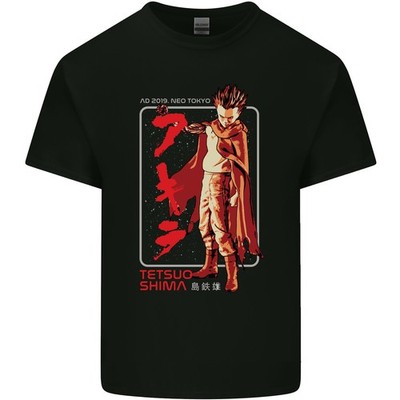 Tetsuo Shima Japanische Anime Herren Leichte Baumwolle T-Shirt