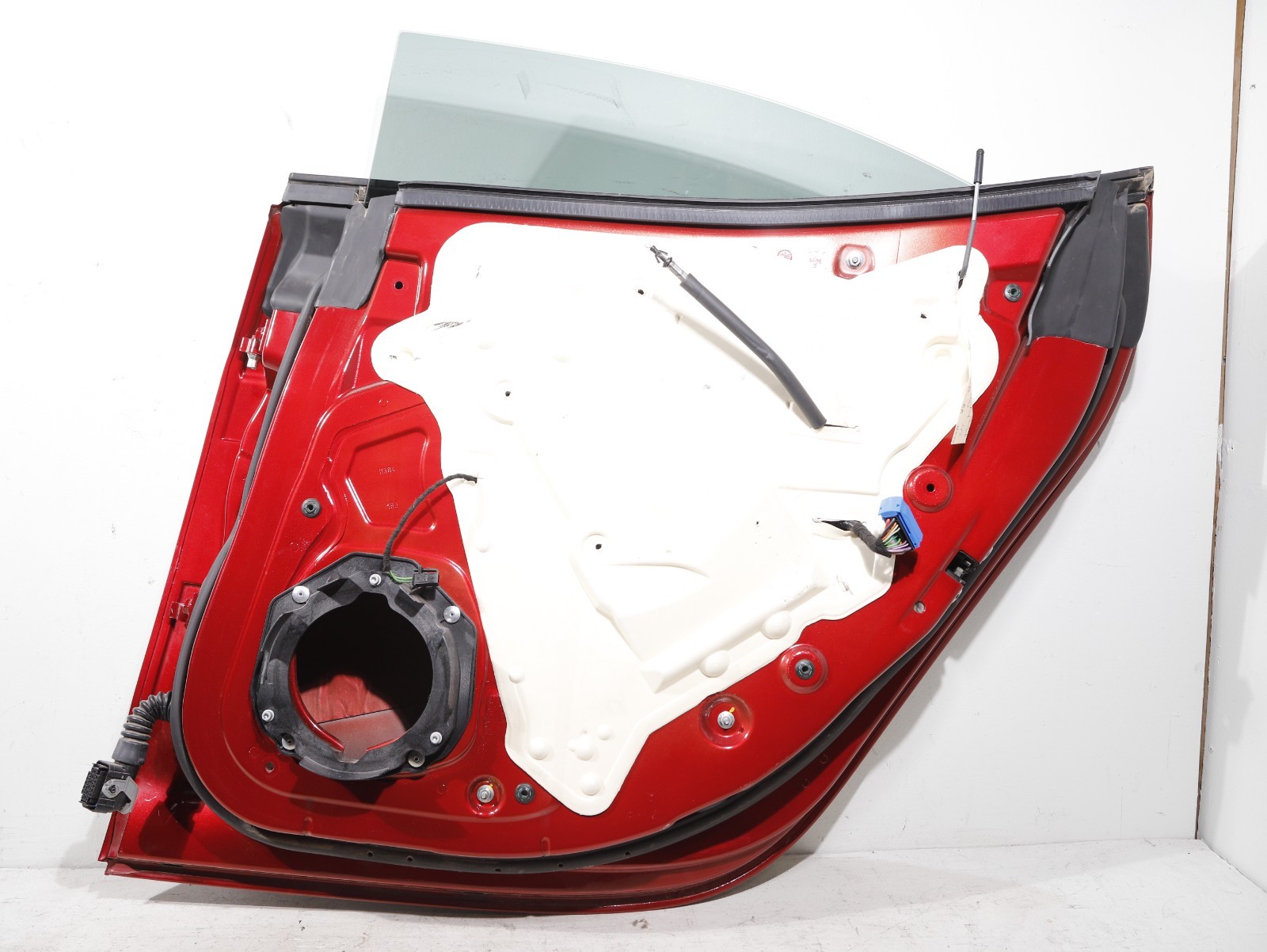 14-20 Maserati Ghibli Rear Right Passenger Side COMPLETE Door Shell Rosso OEM