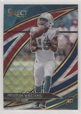 2019 Panini Select Field Level Tri-Color Prizm 75/99 Preston Williams #289 zg2